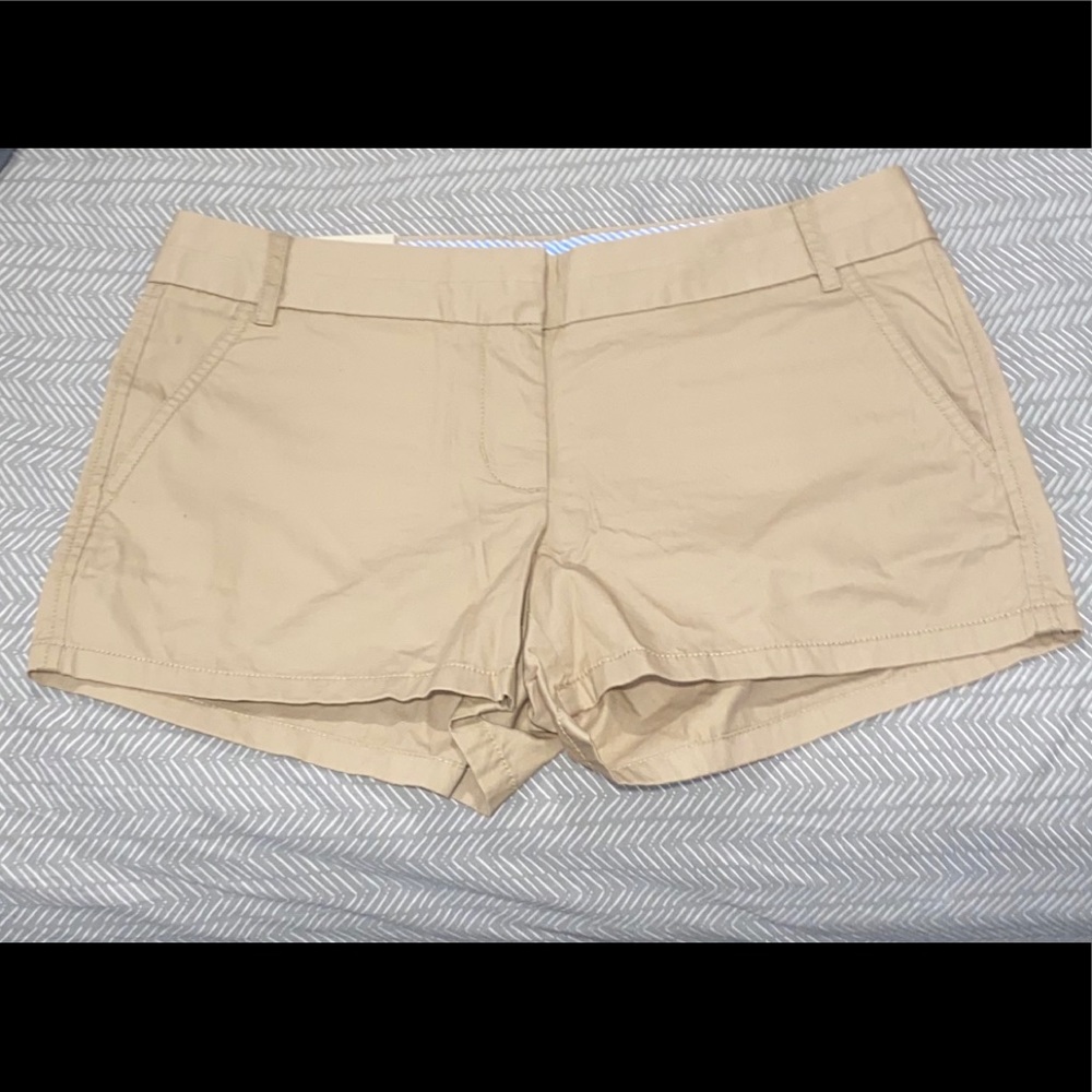 J Crew khaki Chino City Fit shorts